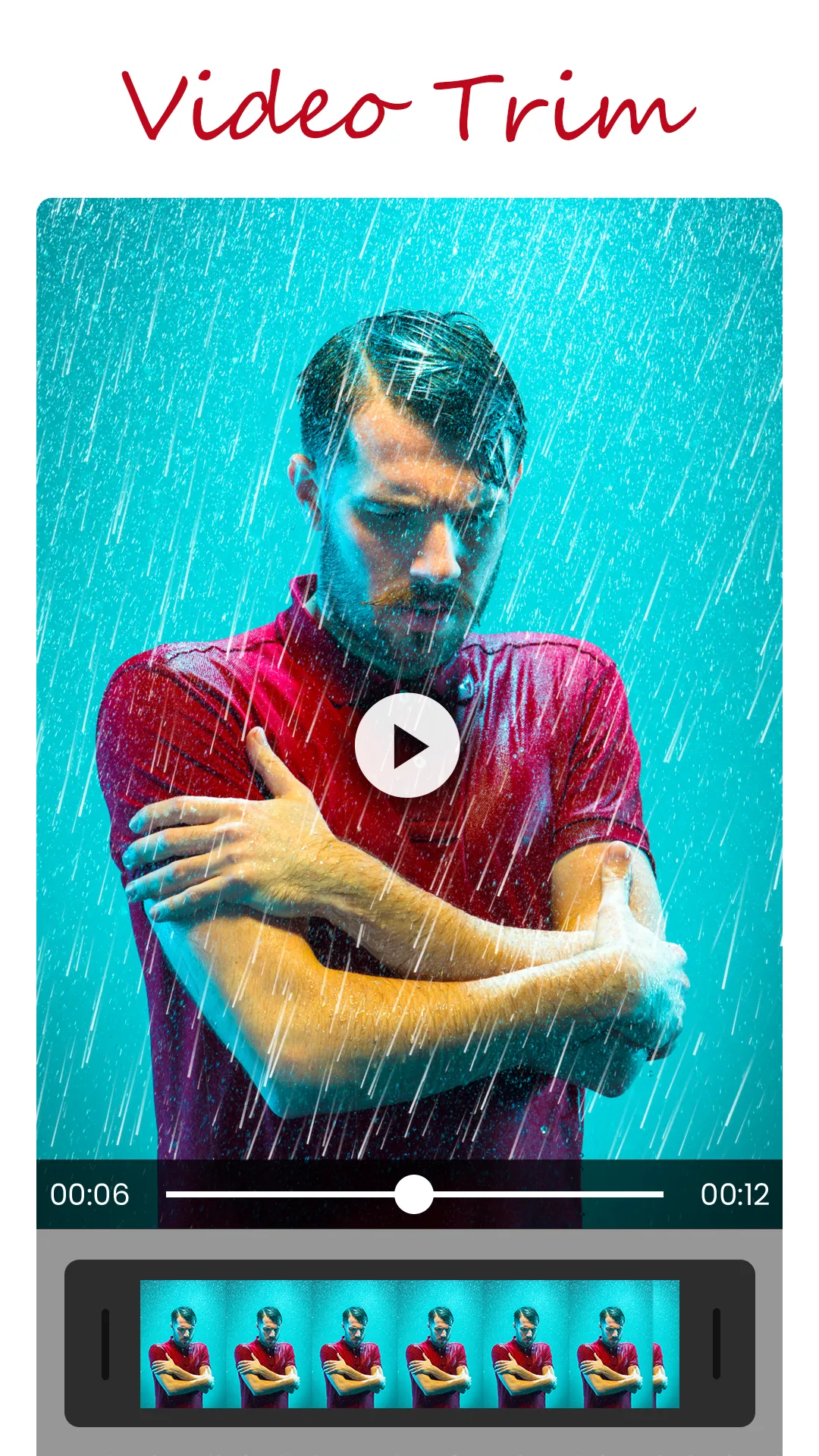 Rain Video Music -Photo Editor | Indus Appstore | Screenshot