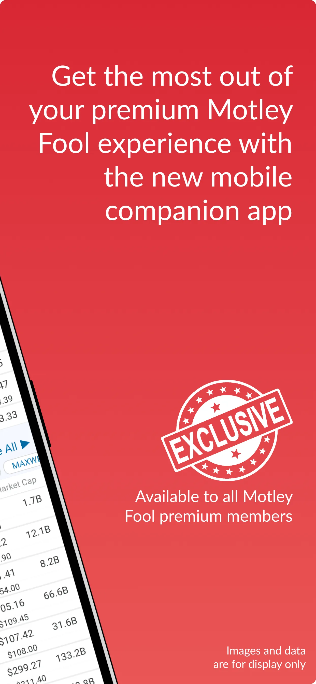 Motley Fool | Indus Appstore | Screenshot