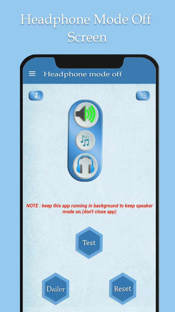 Headphone mode off, HandsFree | Indus Appstore | Screenshot