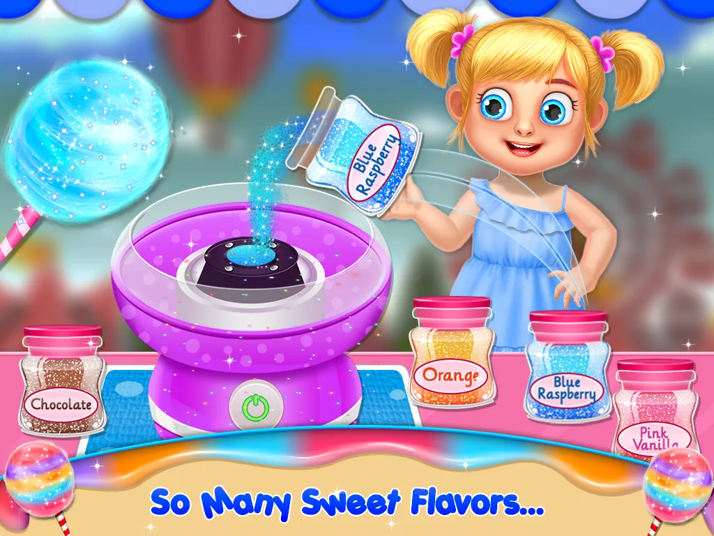 My Sweet Cotton Candy Shop | Indus Appstore | Screenshot