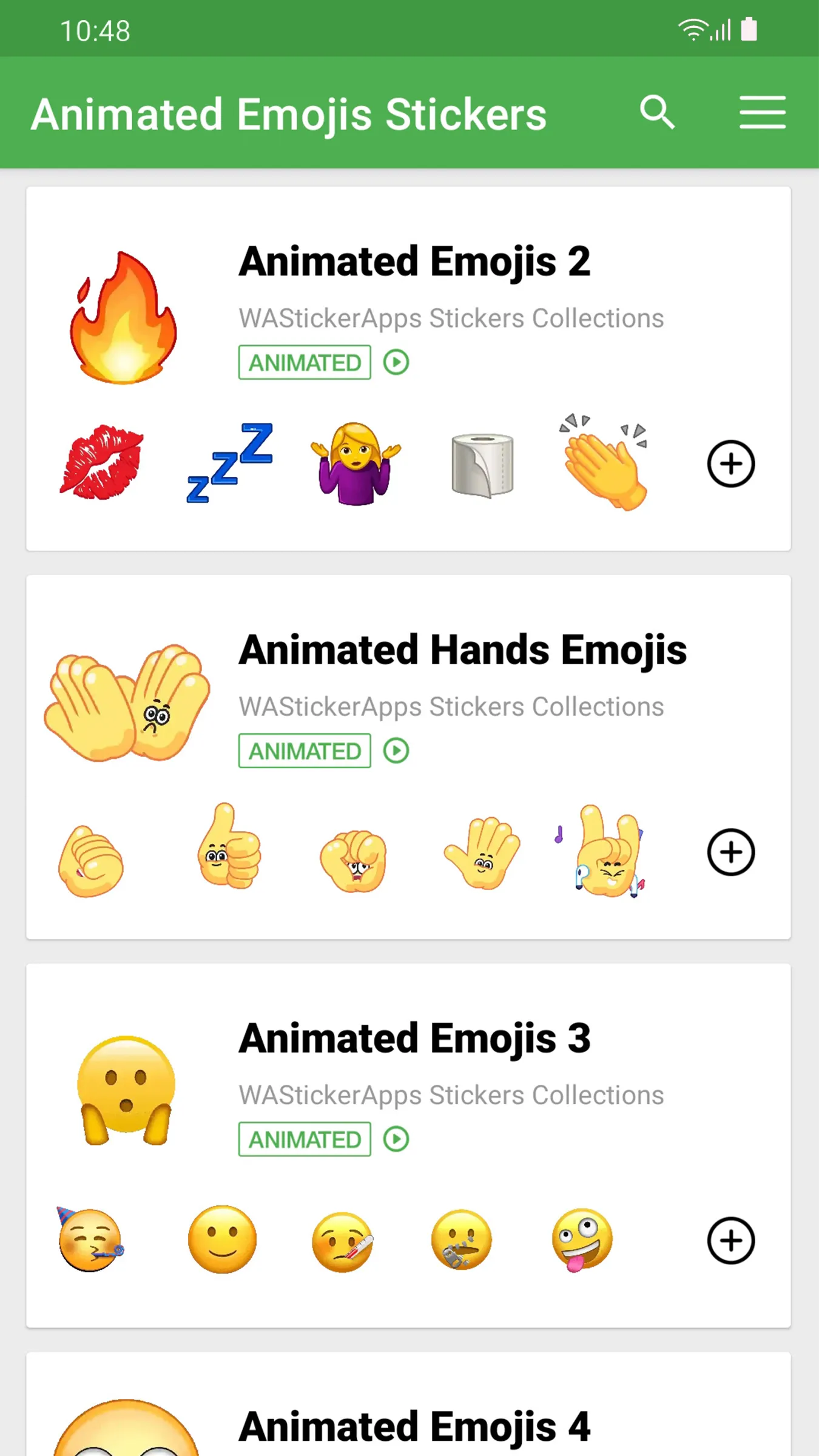 Animated Emojis WAStickerApps | Indus Appstore | Screenshot