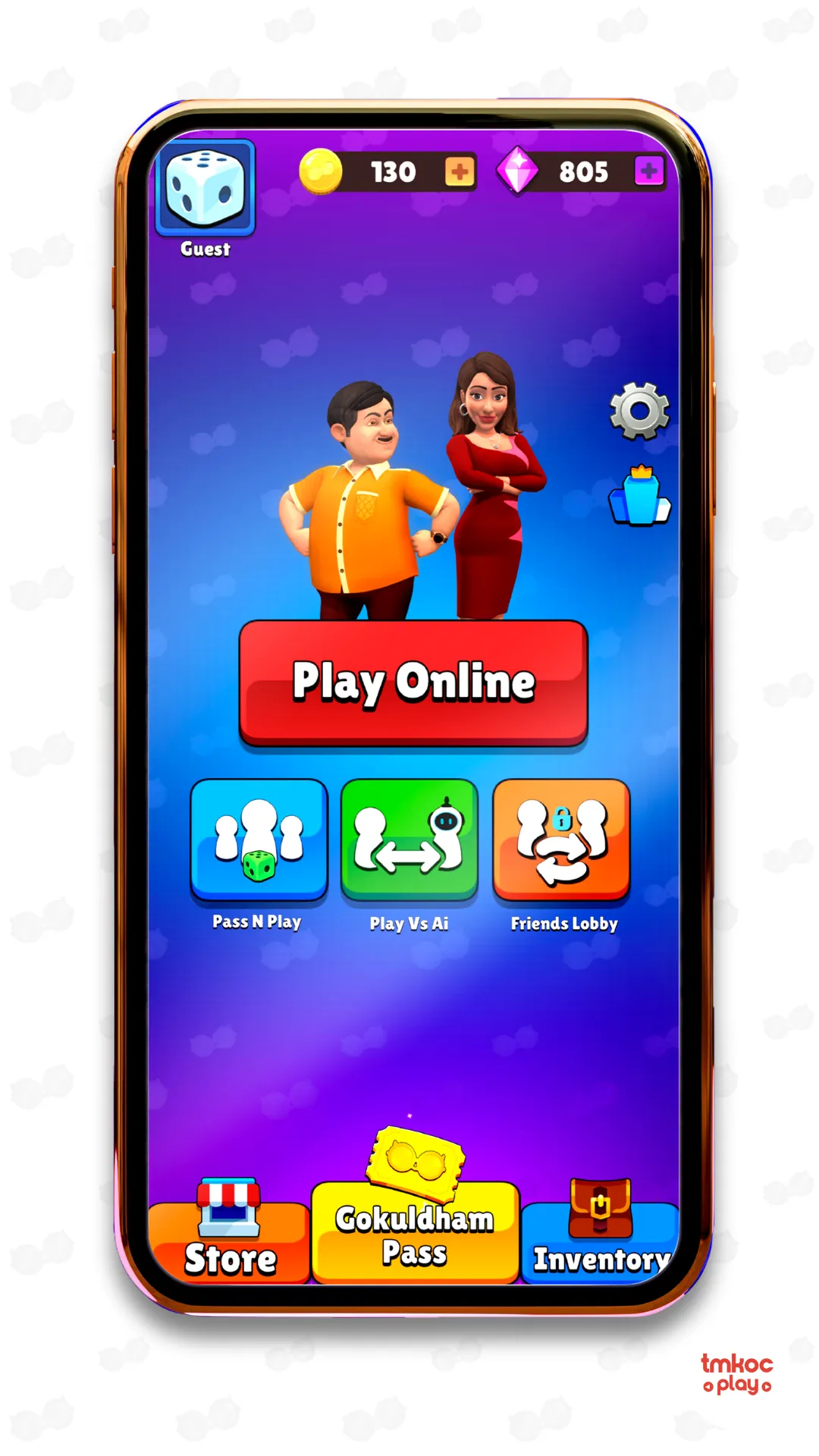 LUDO 3D | TMKOC Game | Indus Appstore | Screenshot