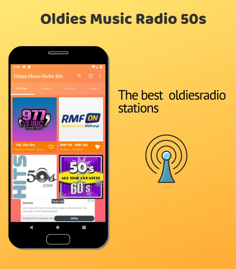 Oldies Music Radio 50s | Indus Appstore | Screenshot