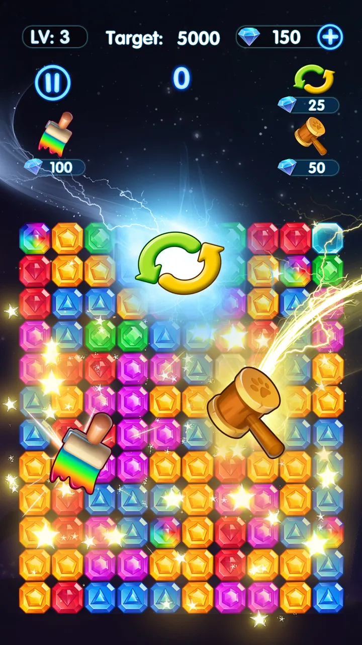 Pop Stone 2 - Match 3 Game | Indus Appstore | Screenshot