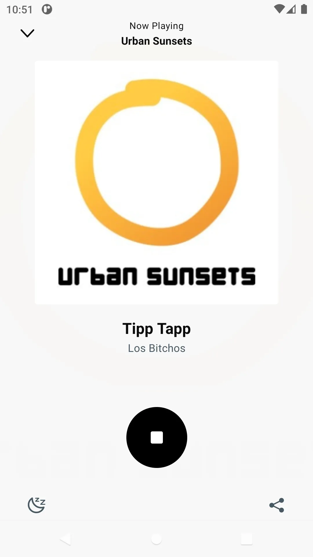 Urban Sunsets Radio | Indus Appstore | Screenshot