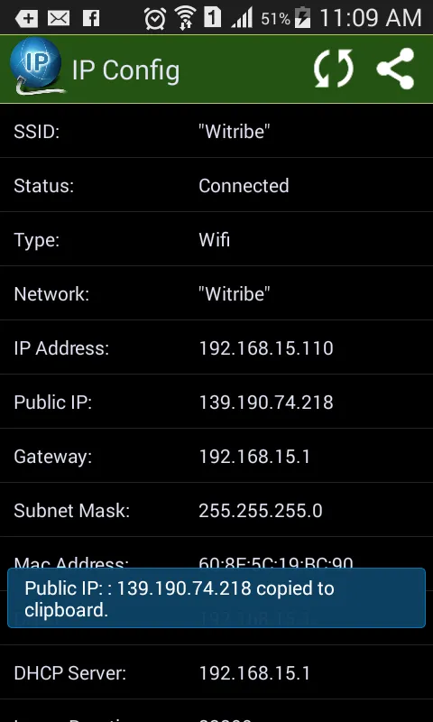 IPConfig - What is My IP? | Indus Appstore | Screenshot