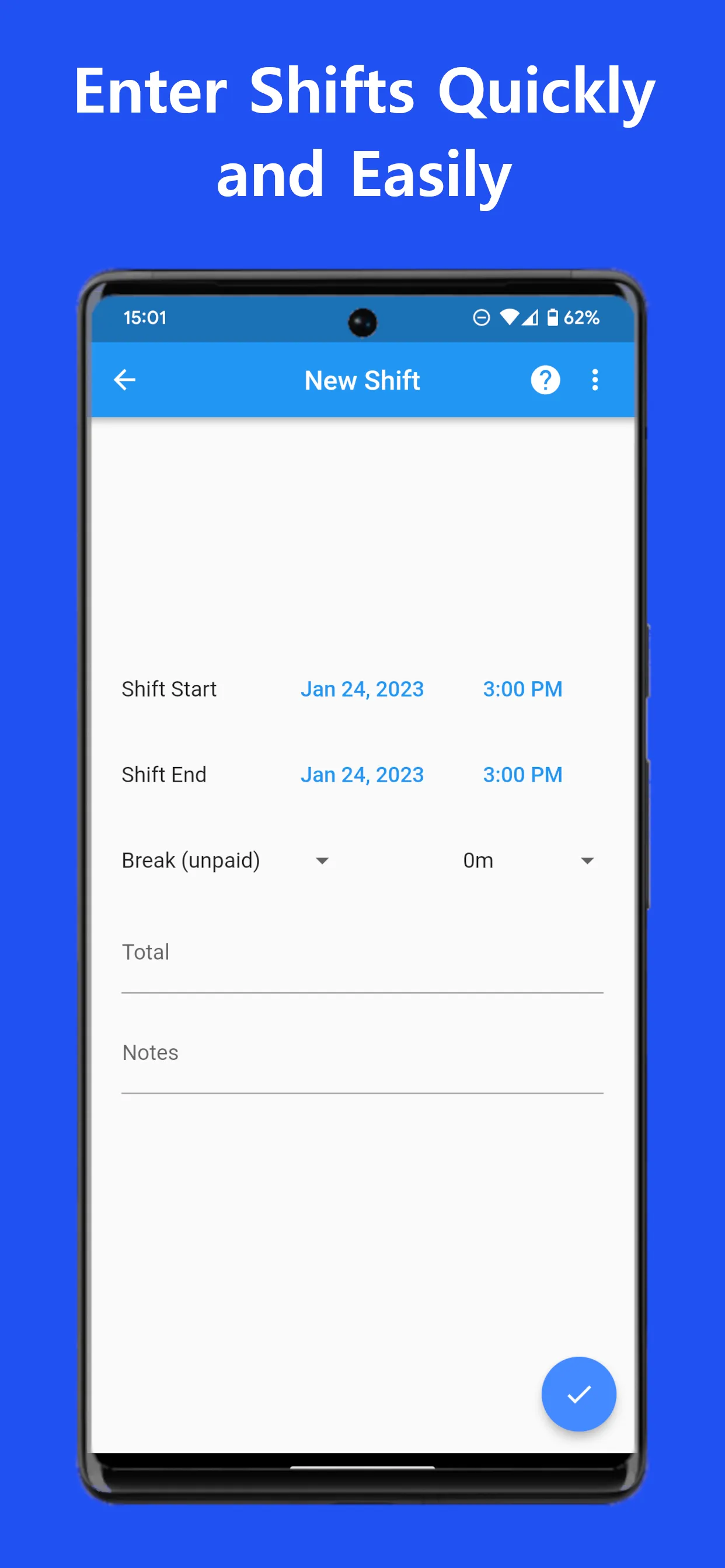 Work Log - Shift Tracker | Indus Appstore | Screenshot