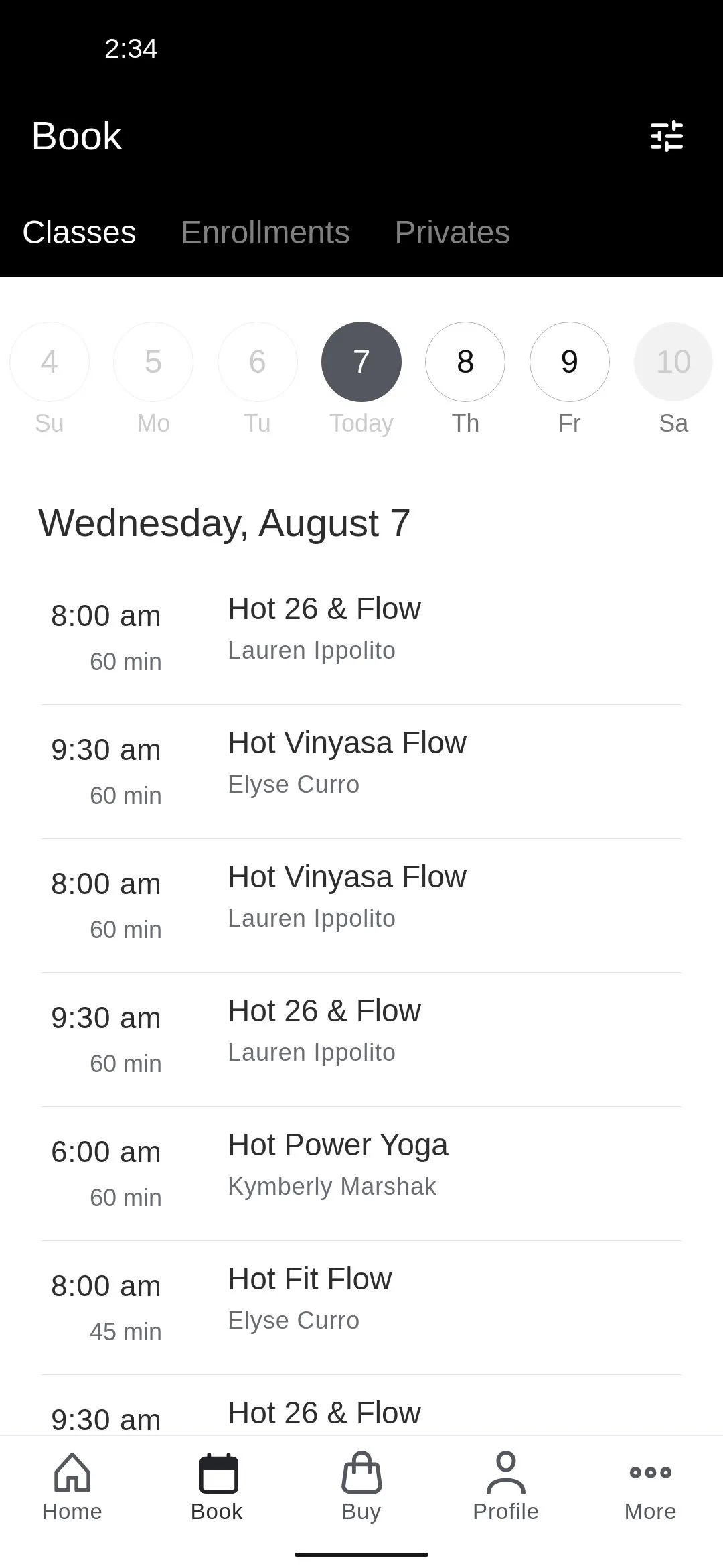 Jala Hot Yoga | Indus Appstore | Screenshot