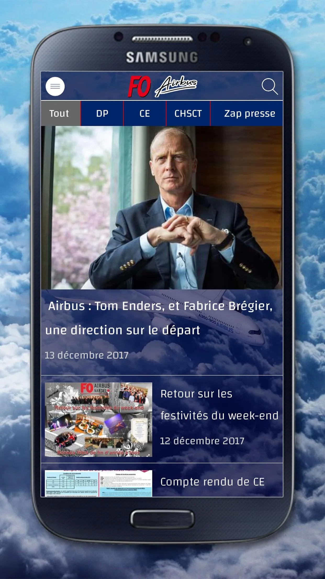 FO AIRBUS ATLANTIC Nantes | Indus Appstore | Screenshot