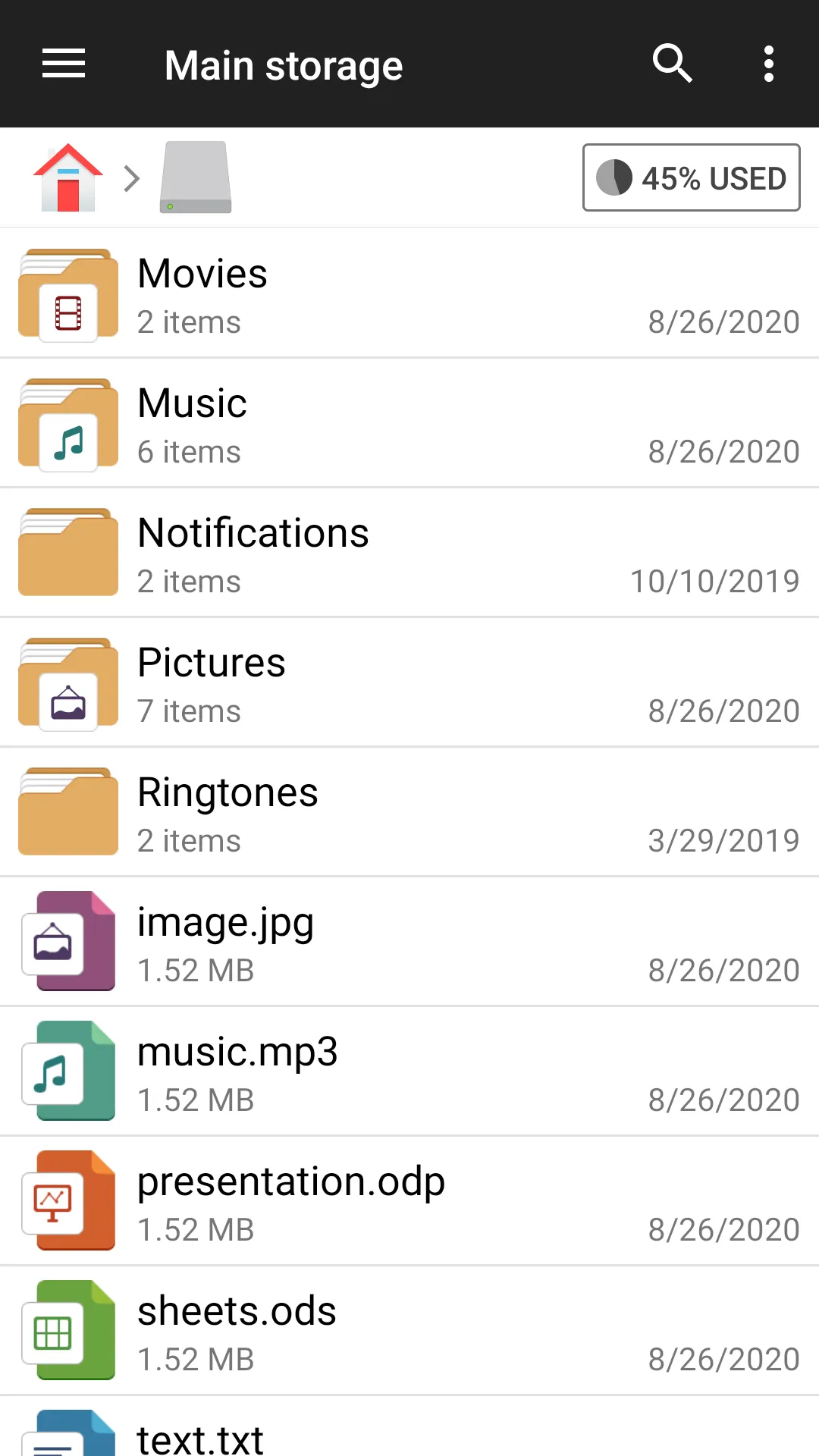 File Manager | Indus Appstore | Screenshot