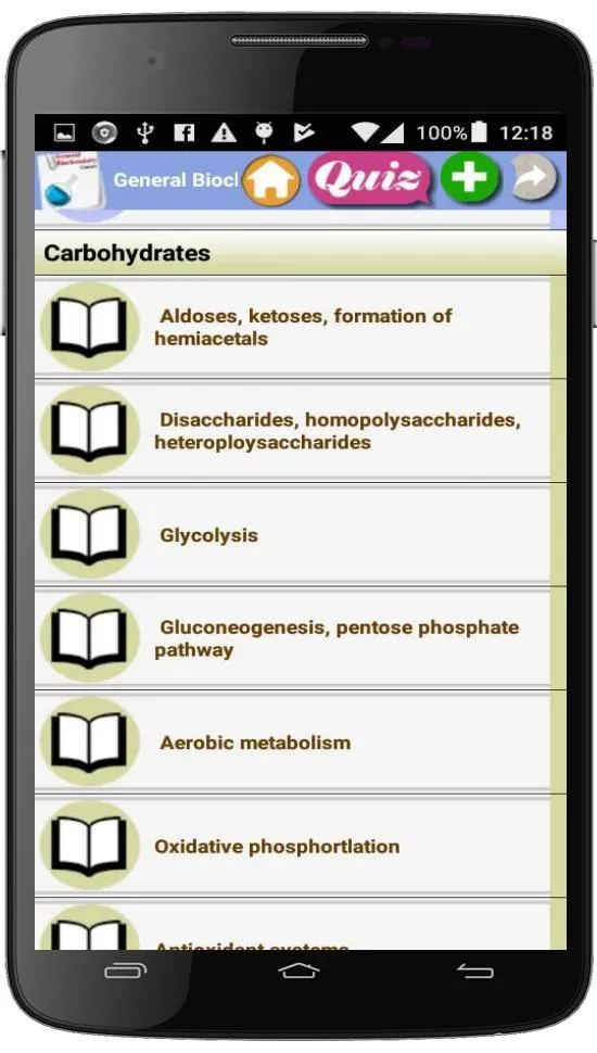 General Biochemistry course | Indus Appstore | Screenshot