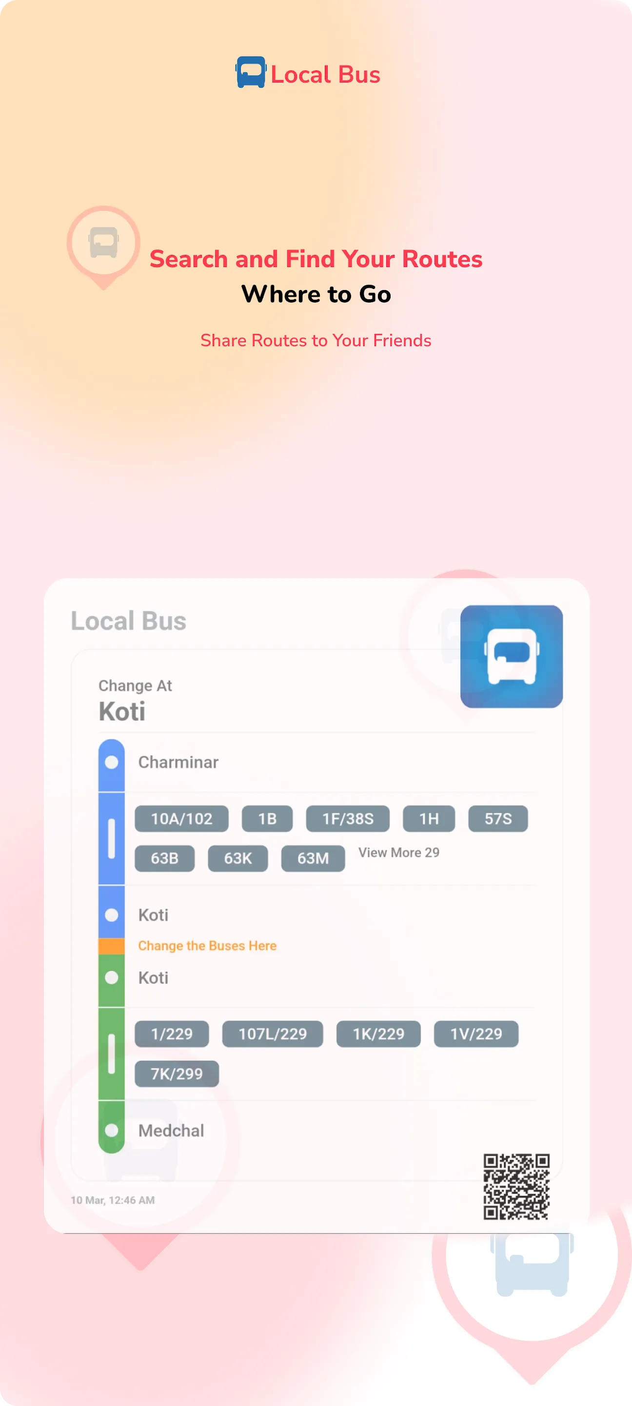 Local bus | Indus Appstore | Screenshot