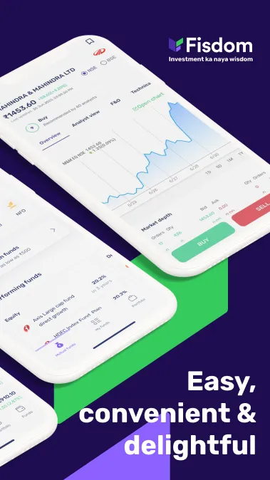 Fisdom: Stocks, IPOs & MFs | Indus Appstore | Screenshot