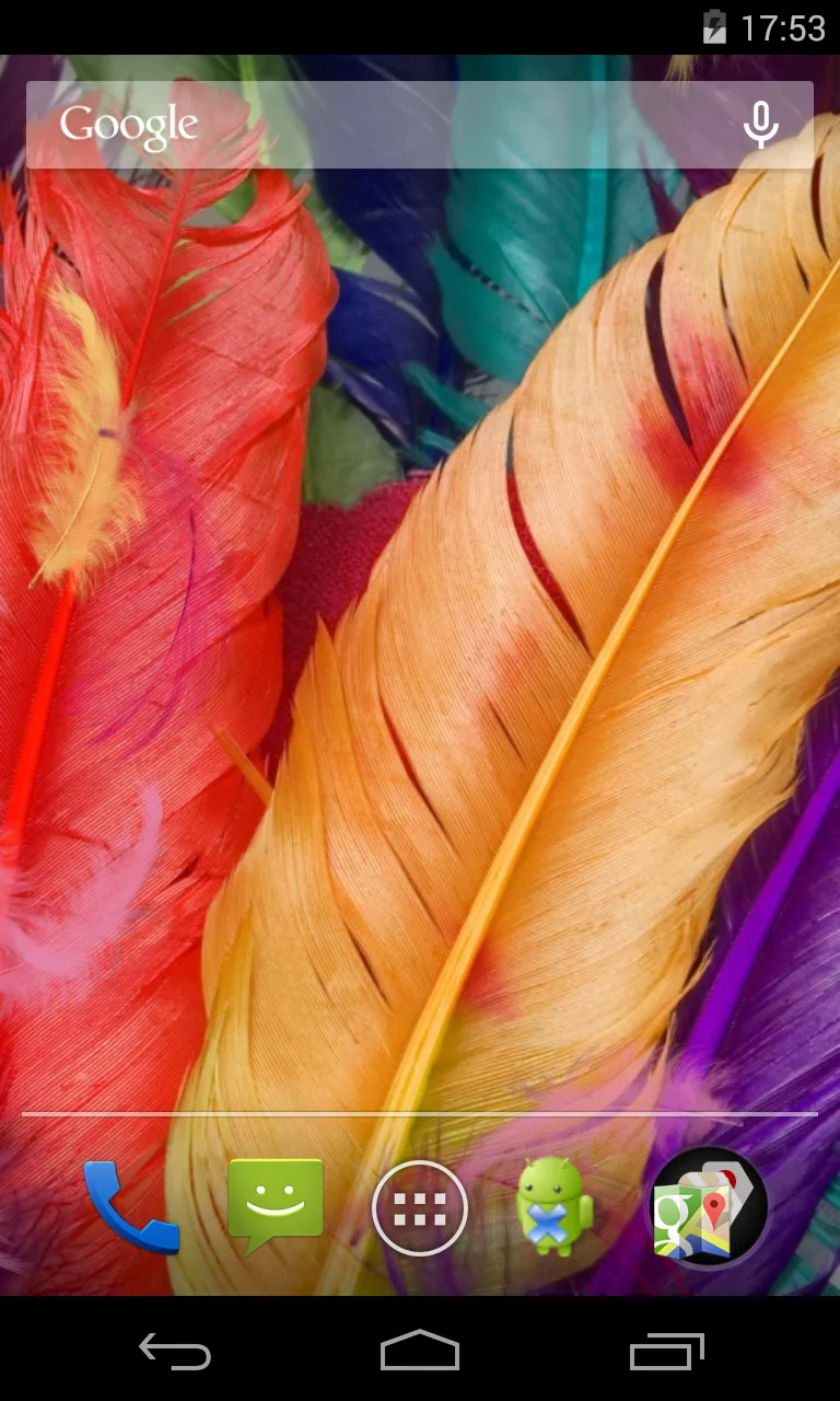 Feather Live Wallpaper | Indus Appstore | Screenshot