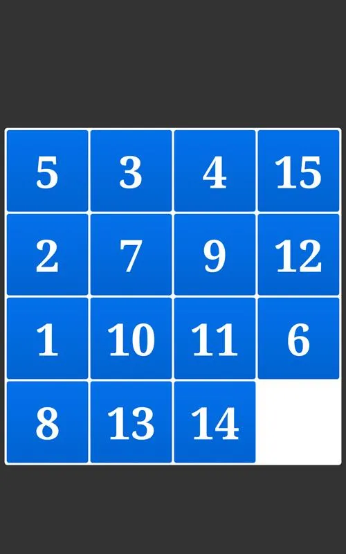 15 Sliding Puzzle | Indus Appstore | Screenshot