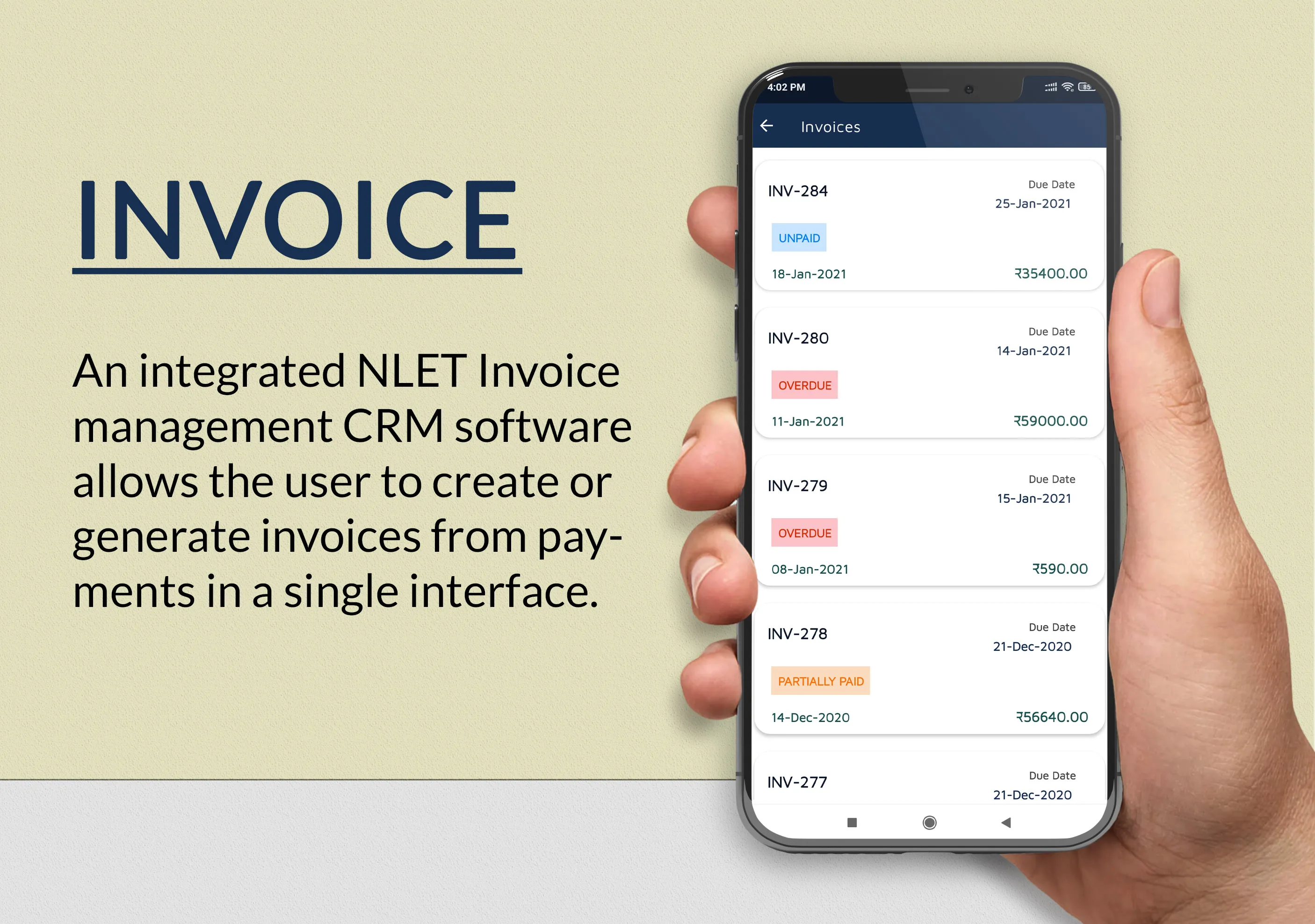 NLET CRM | Indus Appstore | Screenshot