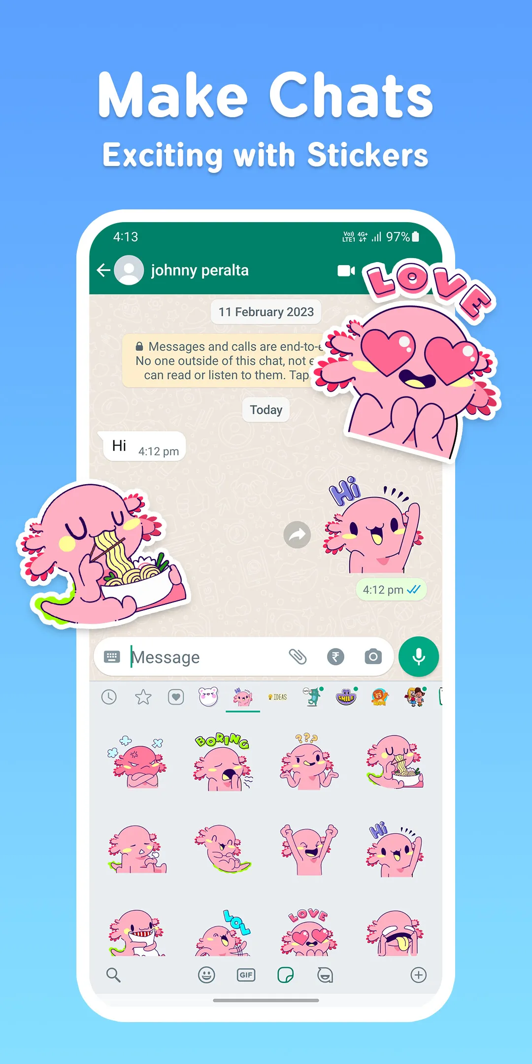 WA Sticker | Indus Appstore | Screenshot