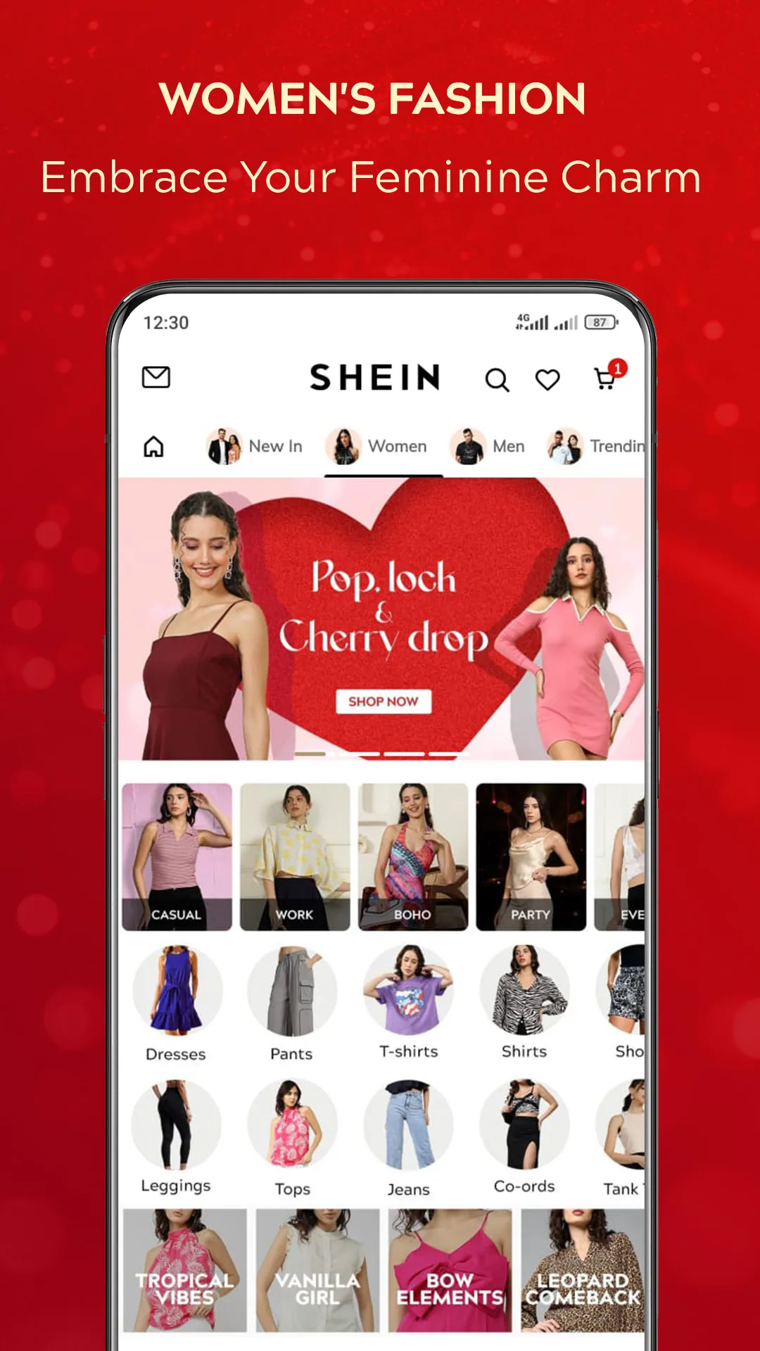 SHEIN India Fast Fashion | Indus Appstore | Screenshot