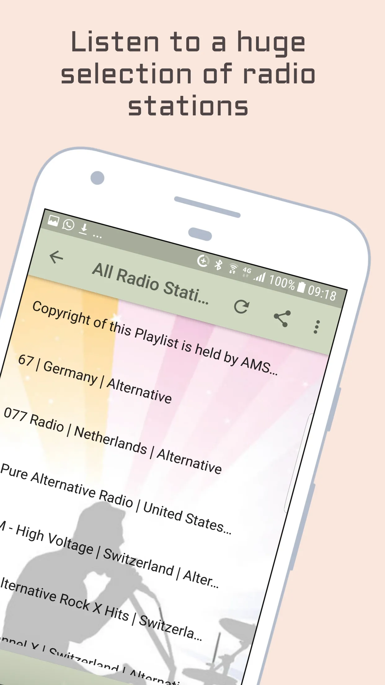 Alternative Music Radio | Indus Appstore | Screenshot