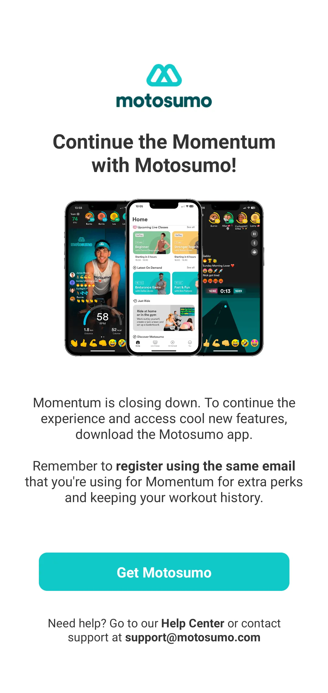 Momentum Group Fitness | Indus Appstore | Screenshot