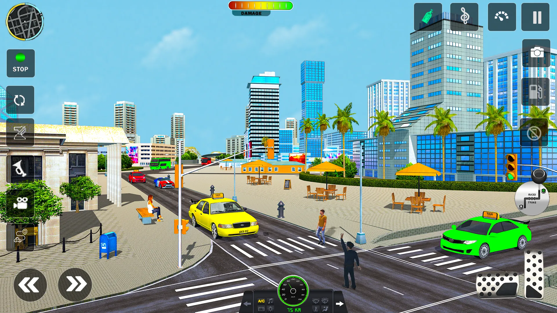 Taxi Cab Car driving school 3d | Indus Appstore | Screenshot