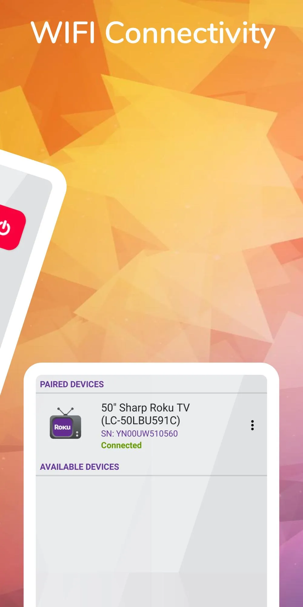 Remote For Sharp - Roku TV | Indus Appstore | Screenshot