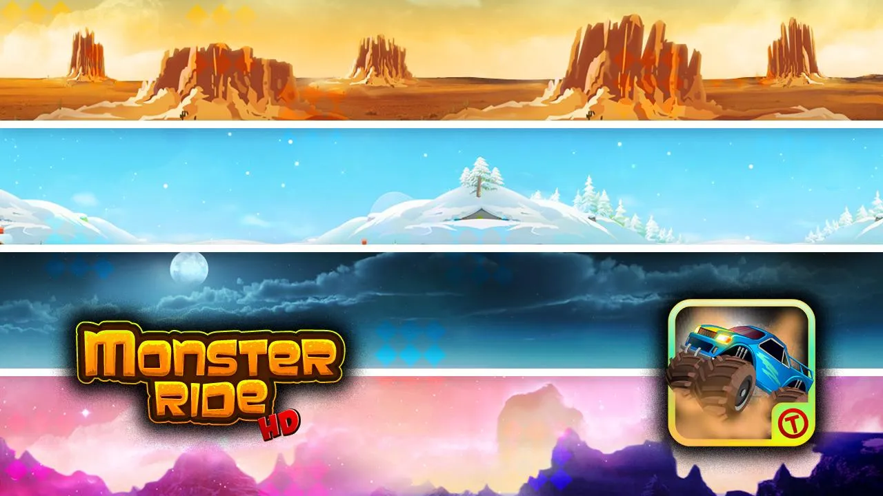 Monster Ride HD - Free Games | Indus Appstore | Screenshot