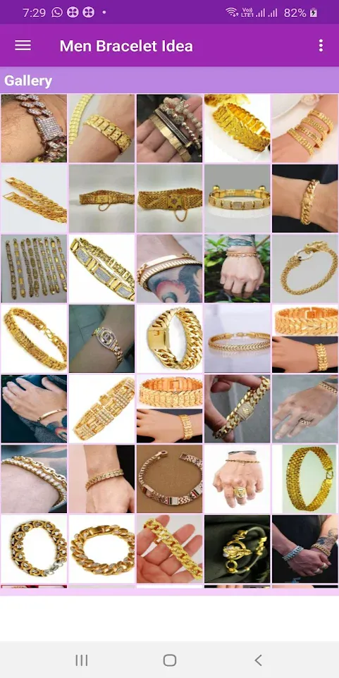 Men Bracelet Idea Gallery | Indus Appstore | Screenshot