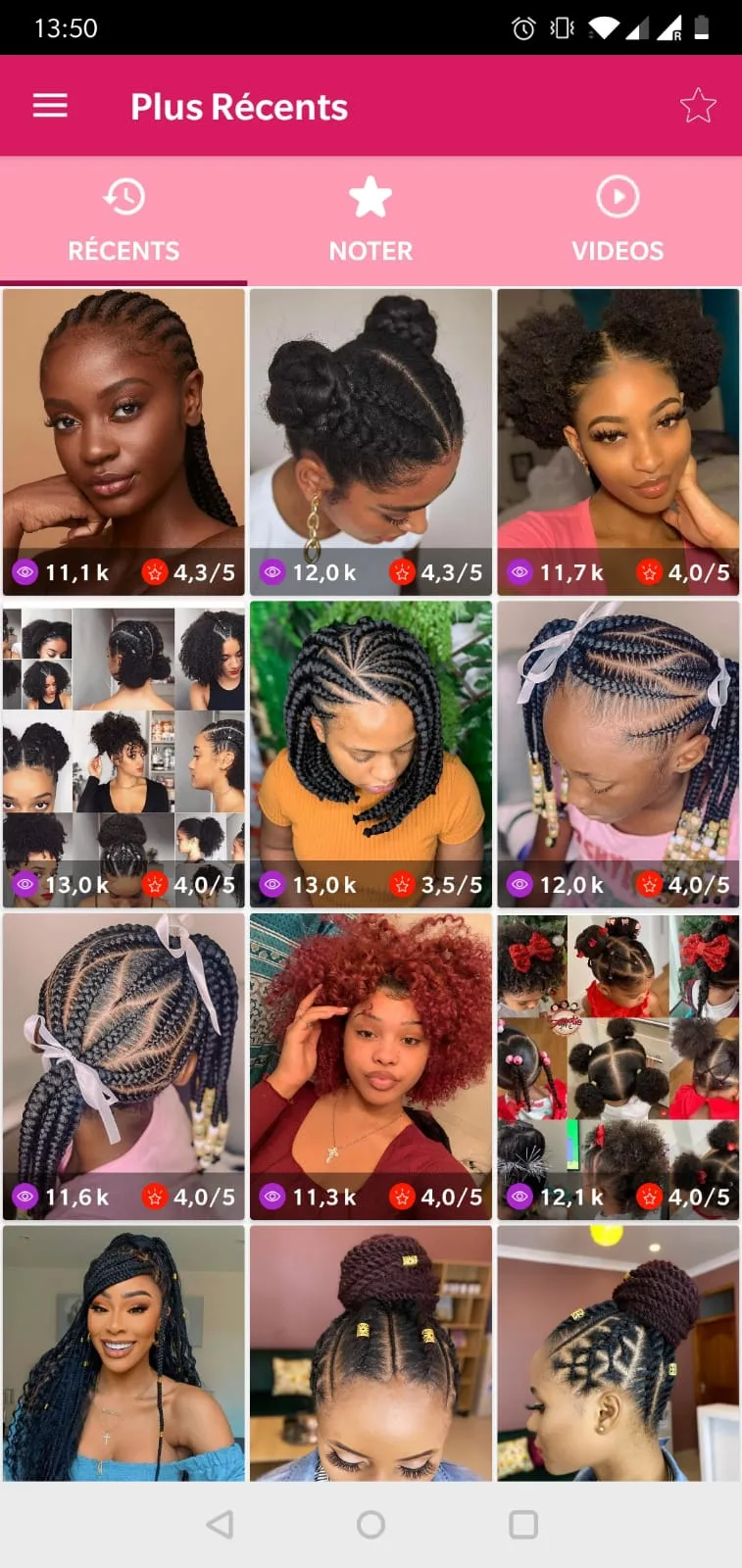 AfroCoiffure: braids inspo | Indus Appstore | Screenshot