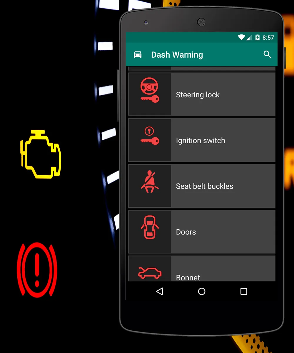 Dashboard Warning Lights | Indus Appstore | Screenshot