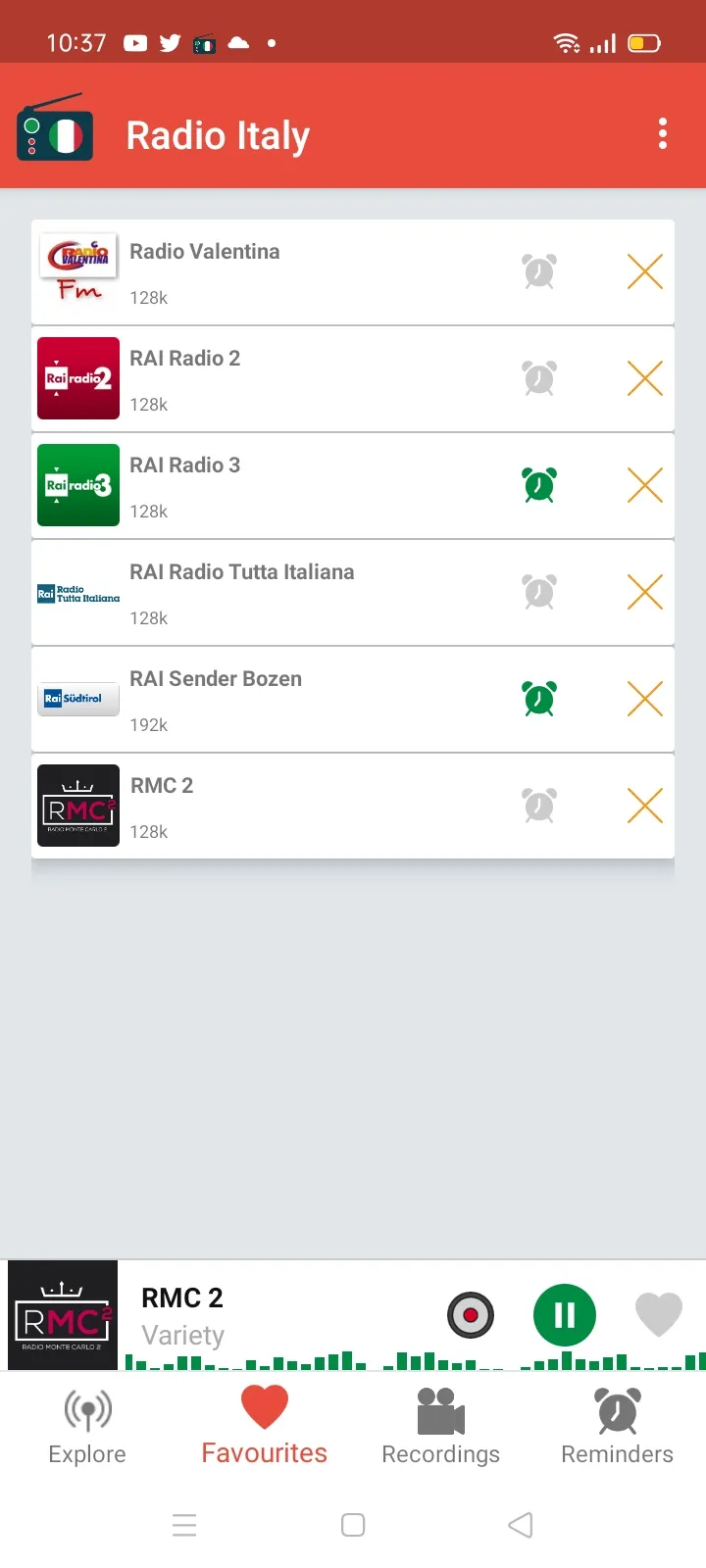 Radio Italy - Record Stream FM | Indus Appstore | Screenshot