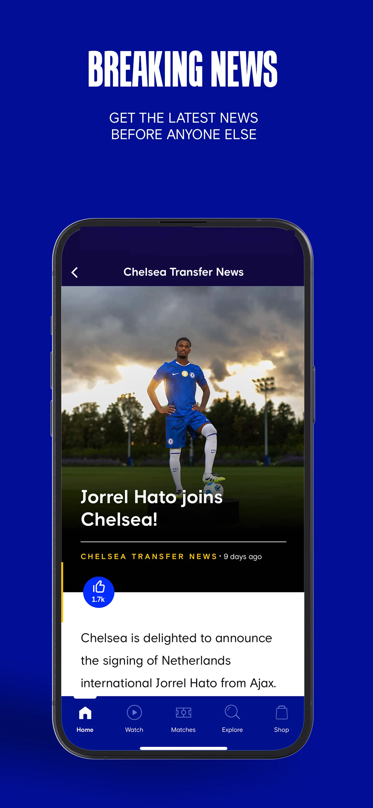 Chelsea Official App | Indus Appstore | Screenshot