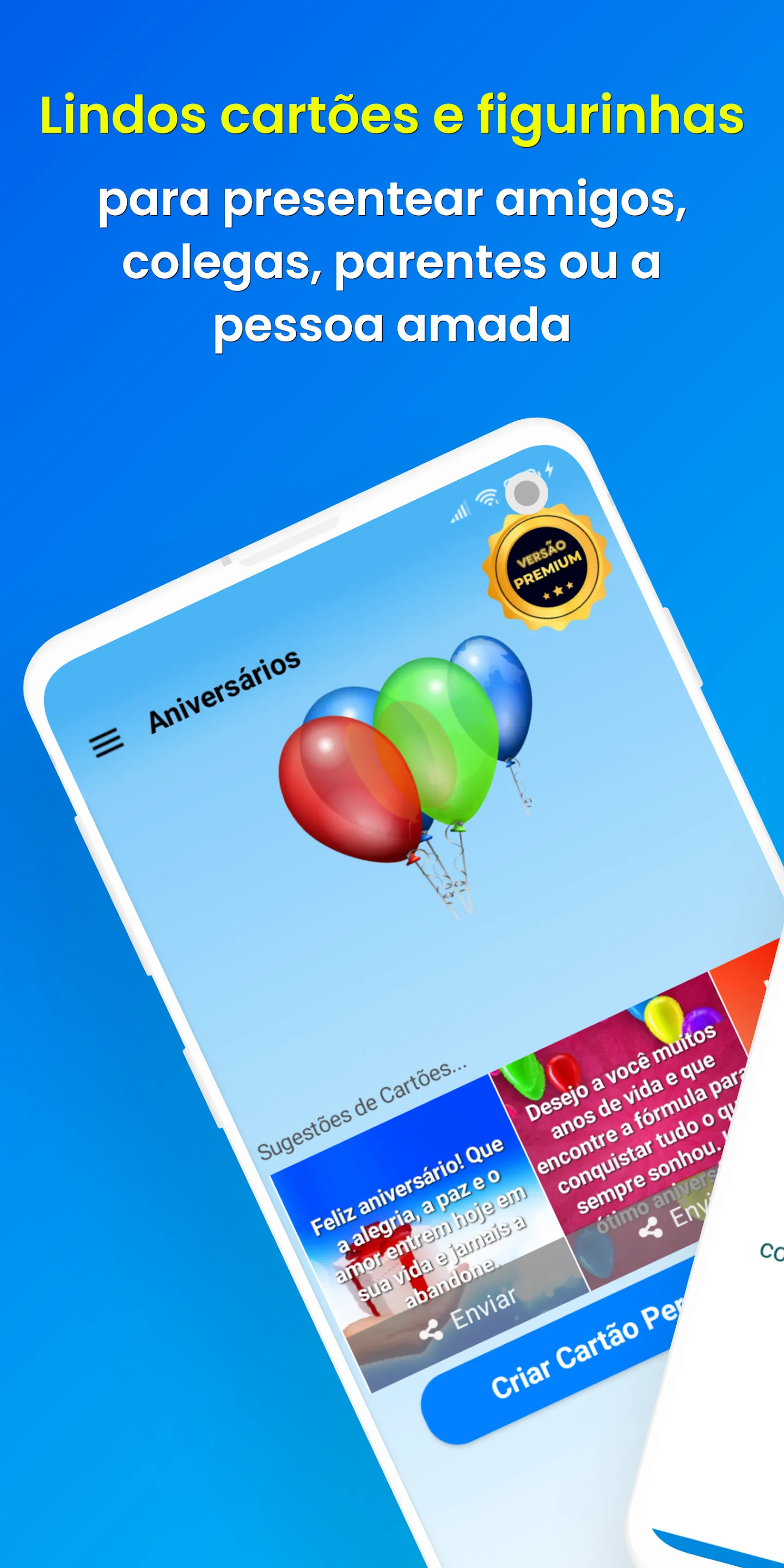 Cartão Mensagem de Aniversário | Indus Appstore | Screenshot