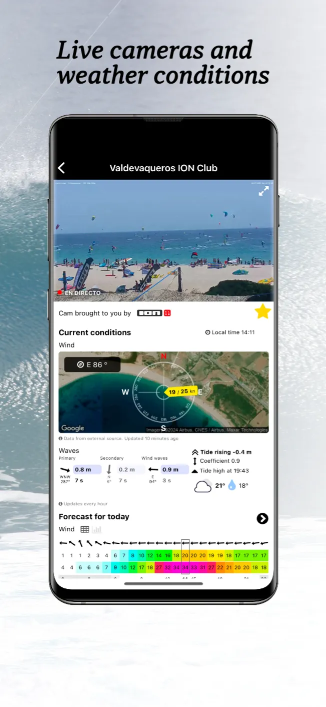 Spotfav: Live Cams & Weather | Indus Appstore | Screenshot