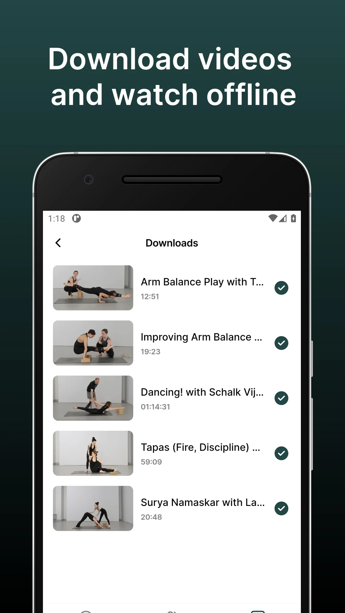 Jivamukti Yoga Digital | Indus Appstore | Screenshot