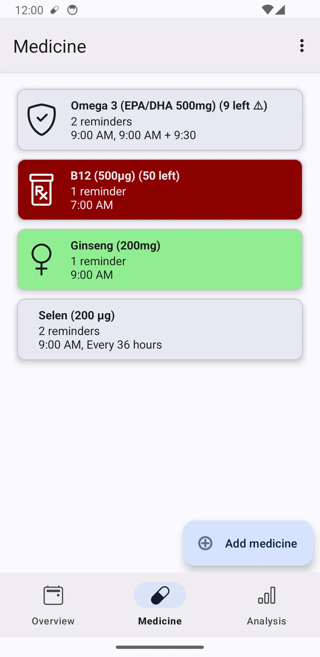 MedTimer | Indus Appstore | Screenshot