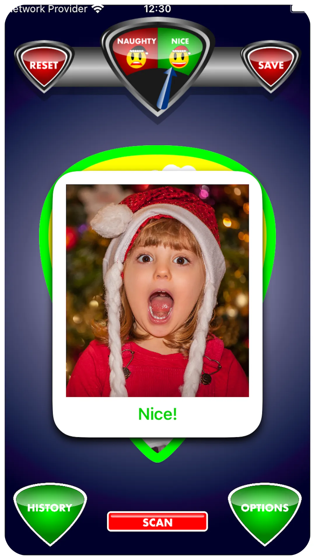 Naughty or Nice Photo Scanner | Indus Appstore | Screenshot