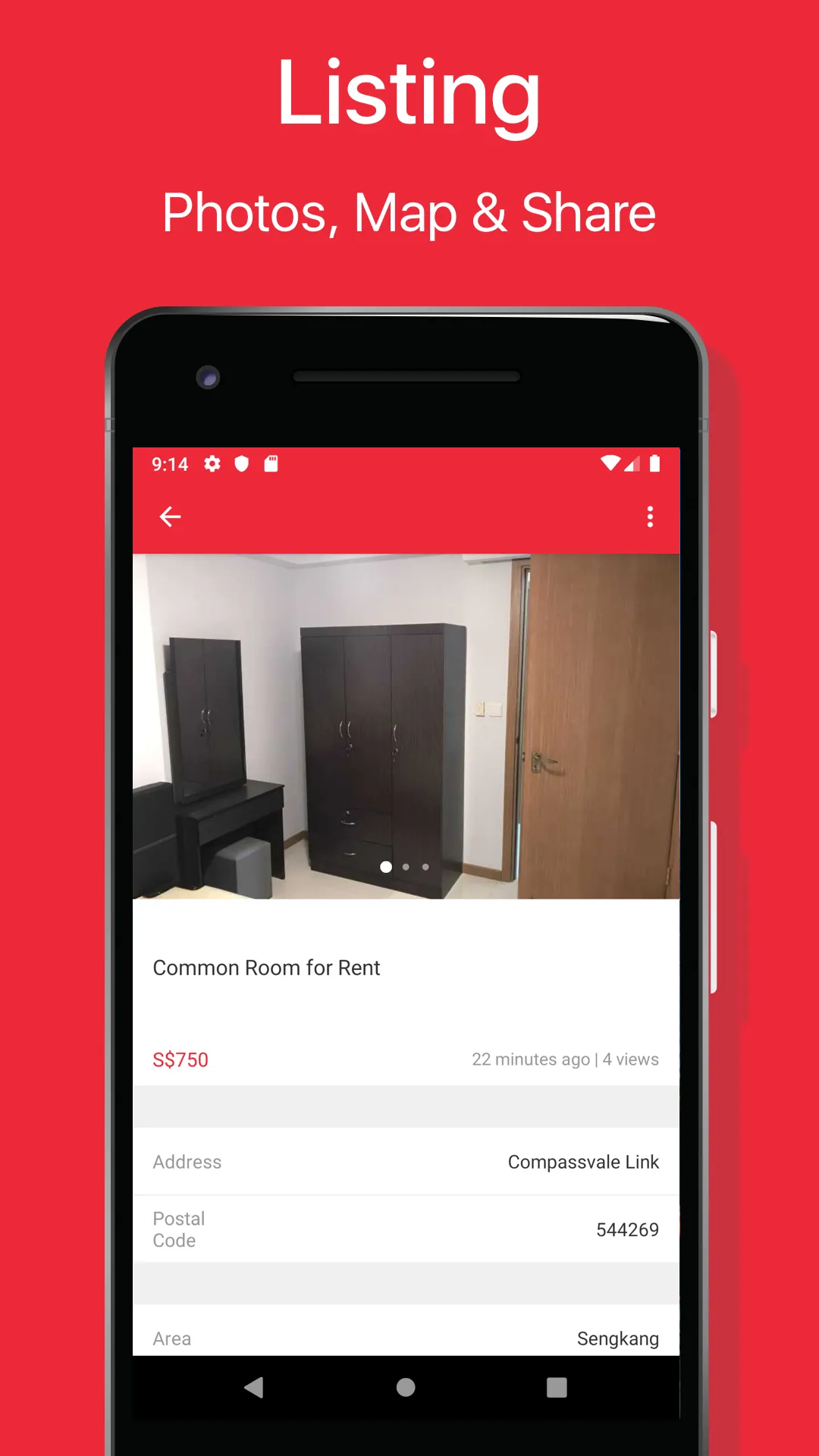 RoomHub - Room Rental for Sing | Indus Appstore | Screenshot