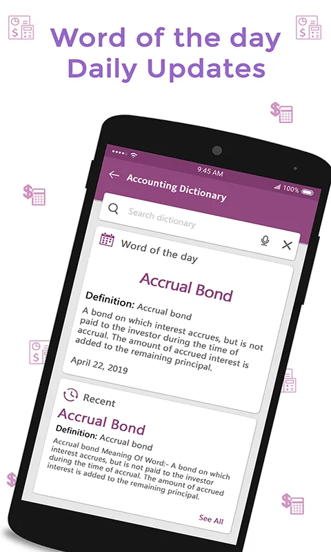 Accounting Dictionary | Indus Appstore | Screenshot