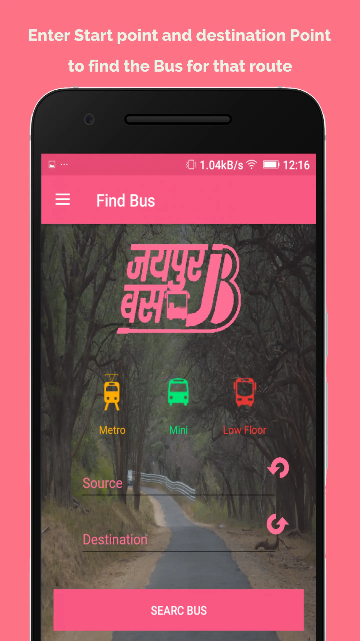 JaipurBus & Tourism | Indus Appstore | Screenshot