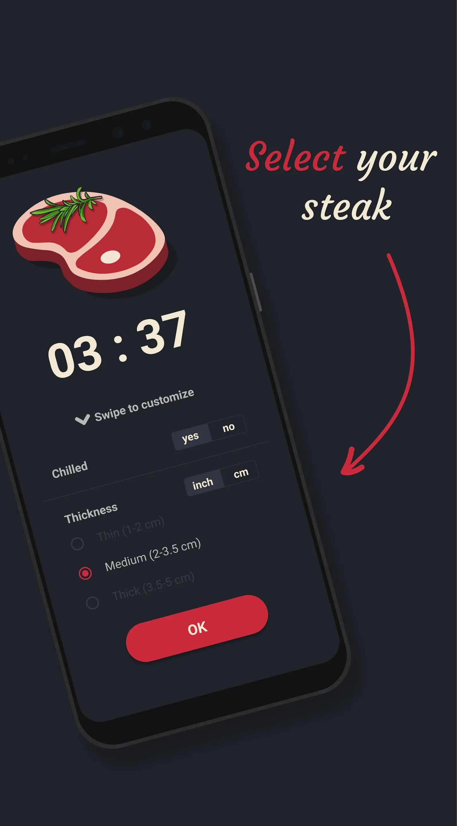 Steak Timer | Indus Appstore | Screenshot