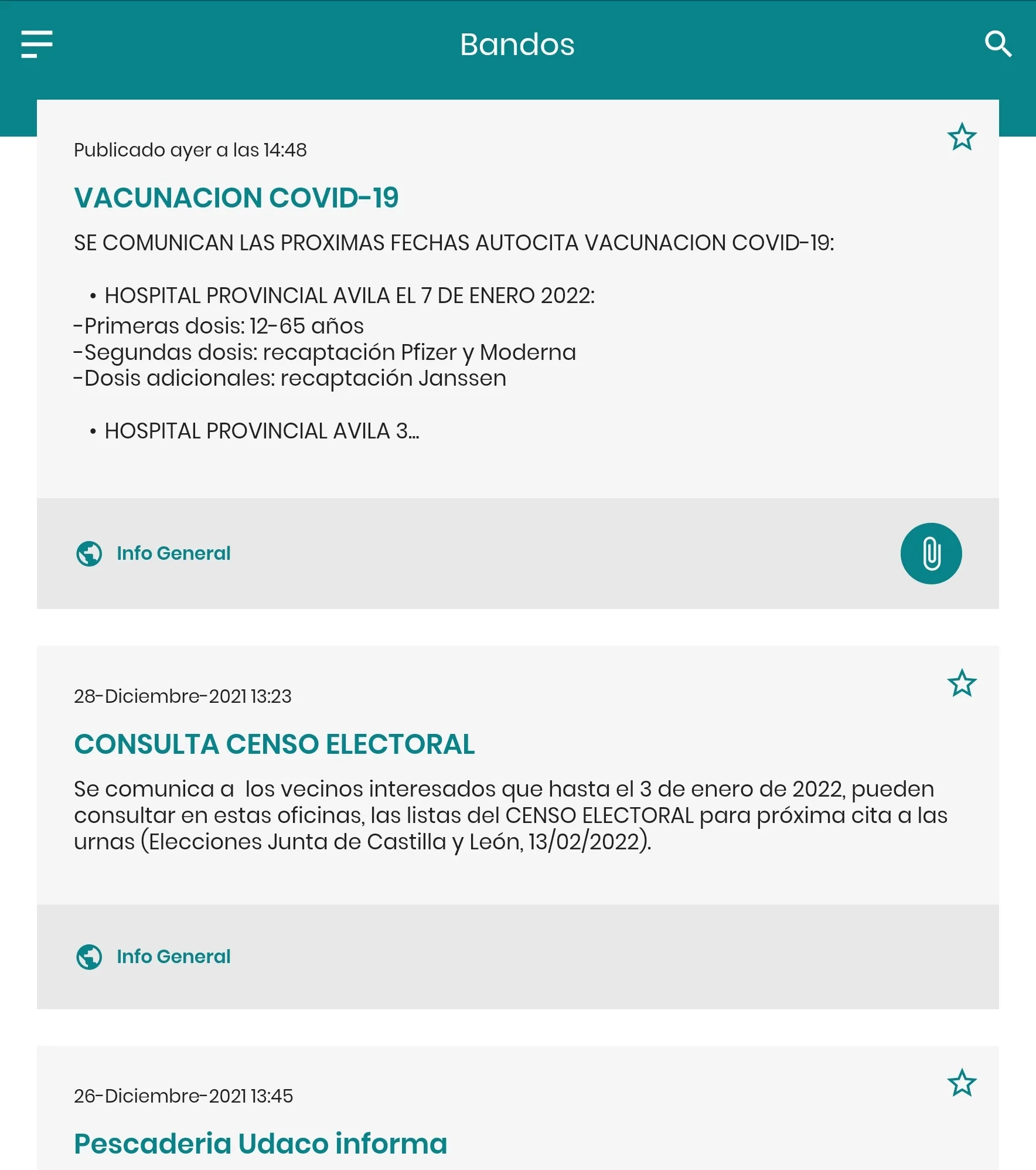 Gavilanes Informa | Indus Appstore | Screenshot