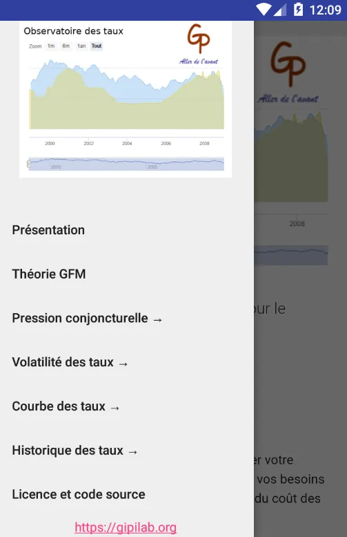 Observatoire des taux | Indus Appstore | Screenshot