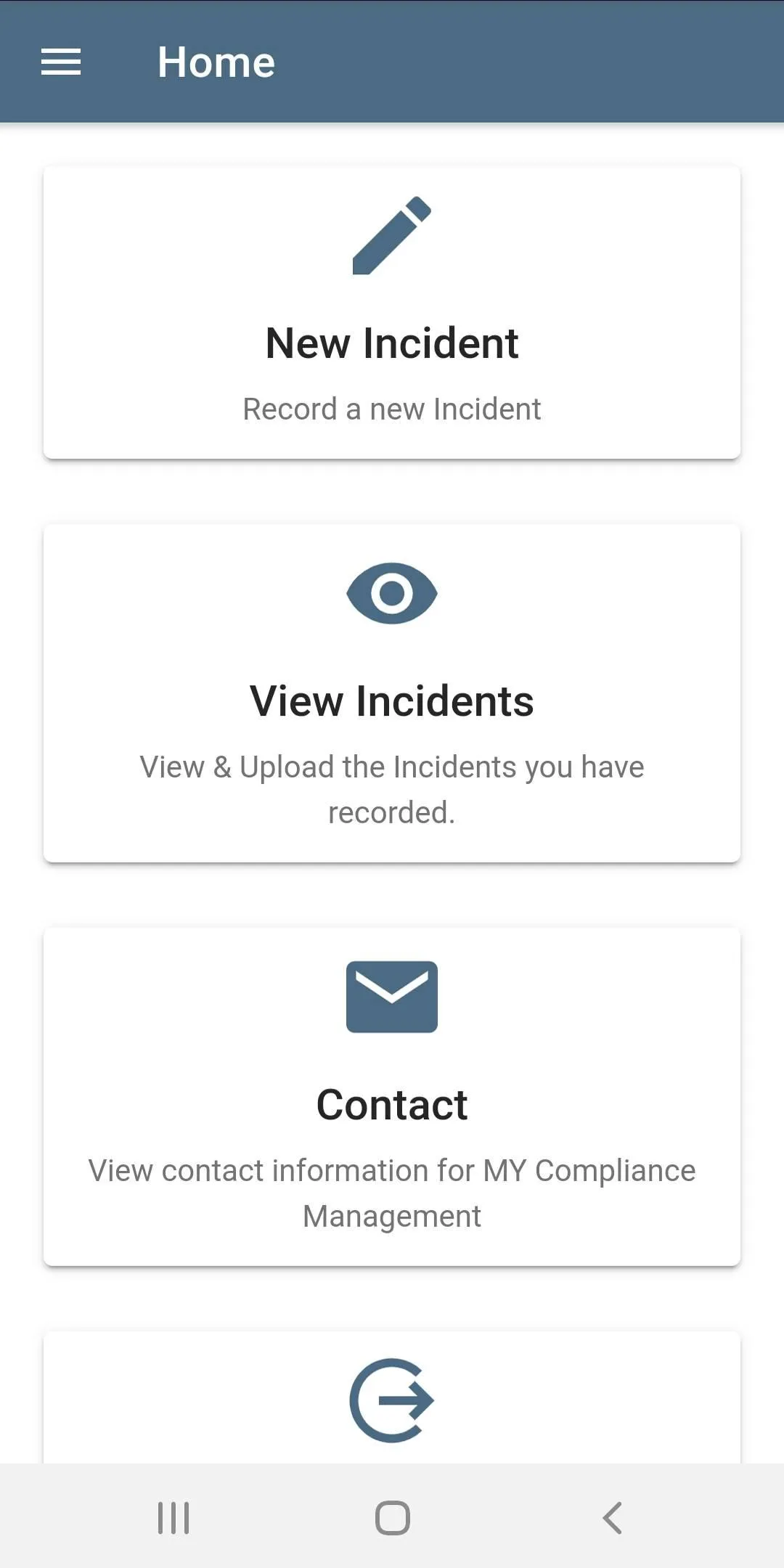 MY Incidents | Indus Appstore | Screenshot