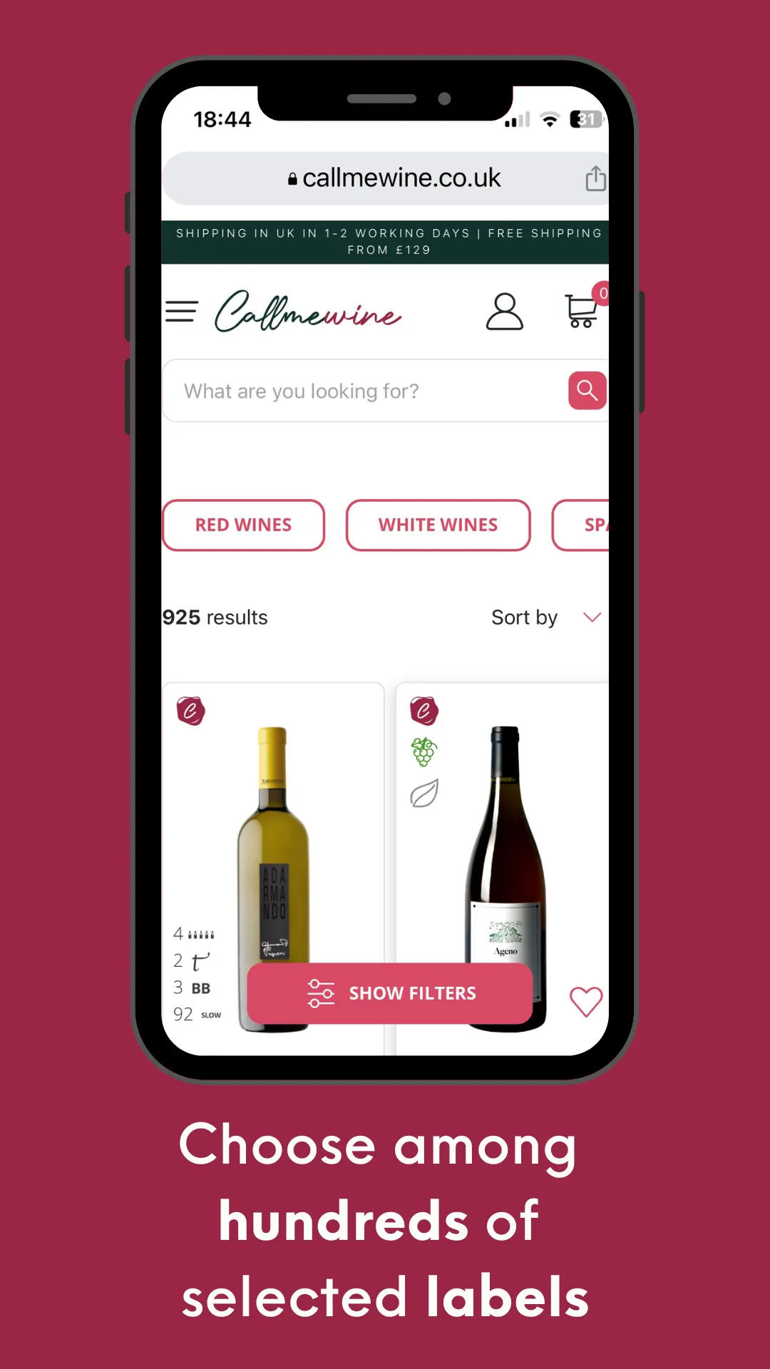 Callmewine | Indus Appstore | Screenshot