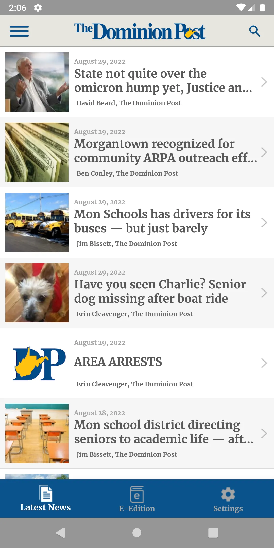 Dominion Post | Indus Appstore | Screenshot