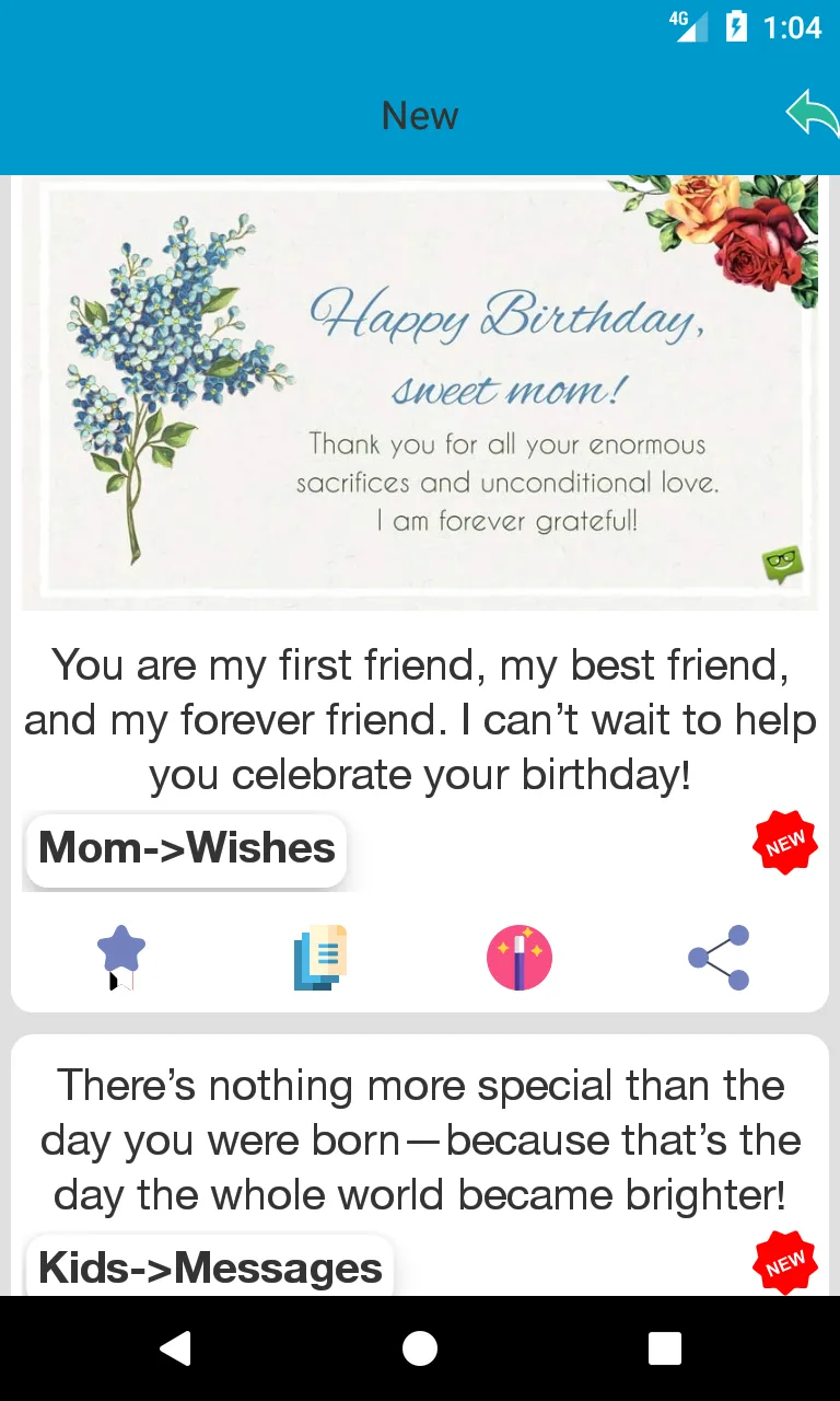 Birthday Wishes Messages 2024 | Indus Appstore | Screenshot