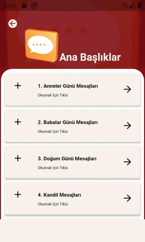 Hazır Metin ve Resimli Mesajla | Indus Appstore | Screenshot