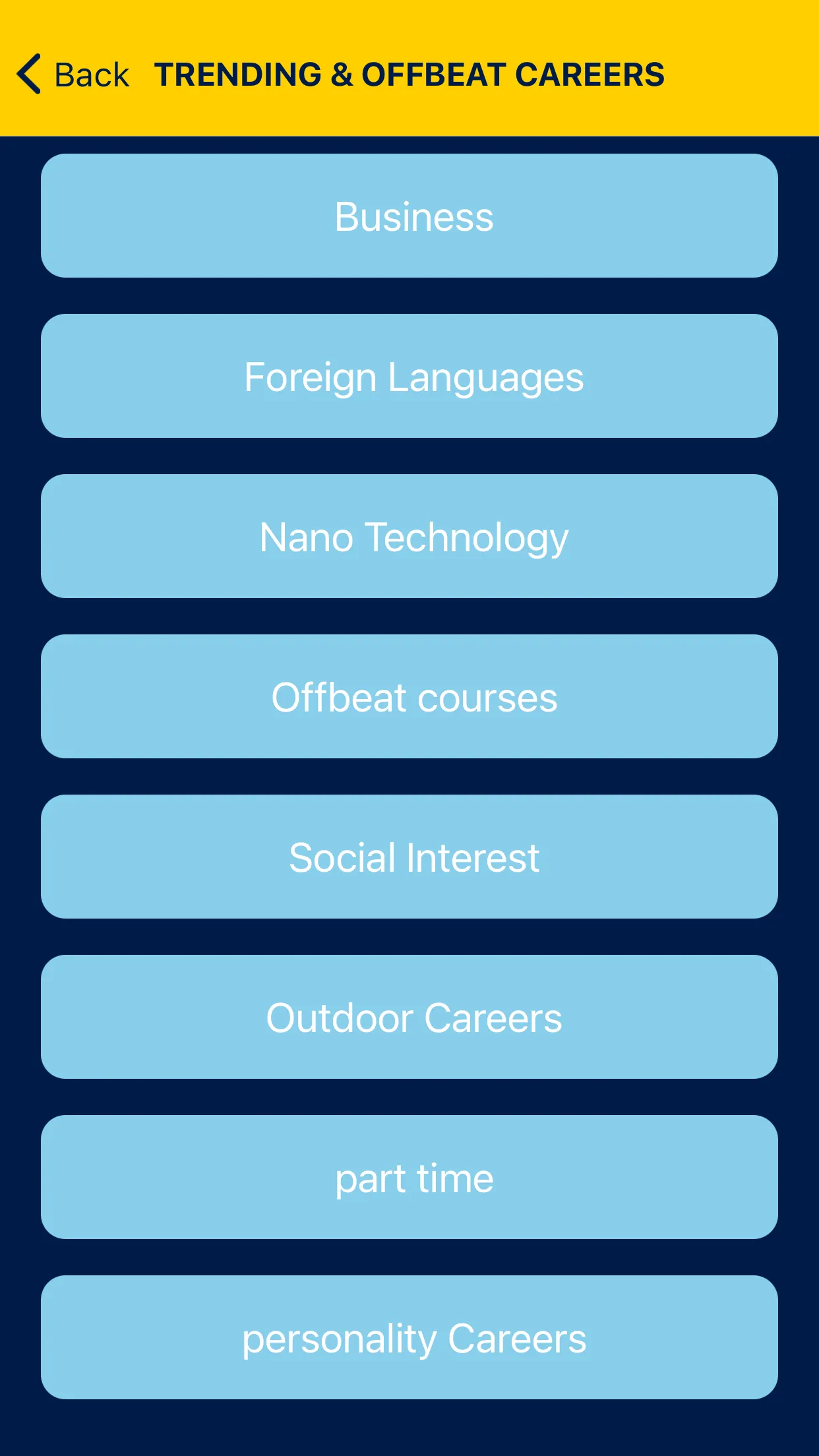 Career Guide After Schooling | Indus Appstore | Screenshot