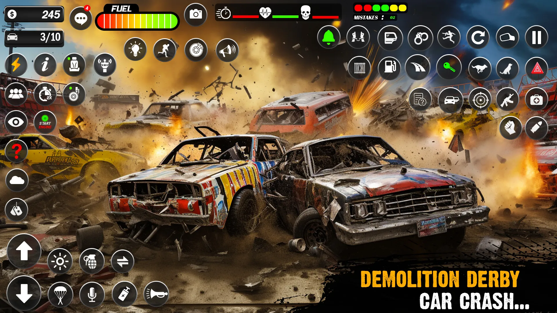 Demolition Derby 2024 | Indus Appstore | Screenshot